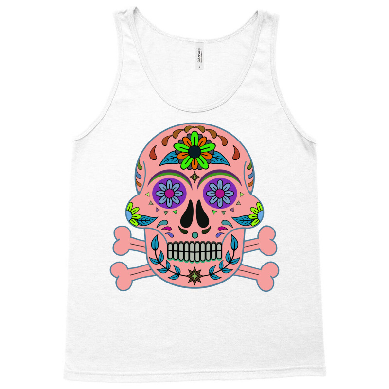 Dead Head Pink Tank Top by yekbunyeikels | Artistshot