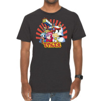 Samurai Pizza Caaats! Vintage T-shirt | Artistshot