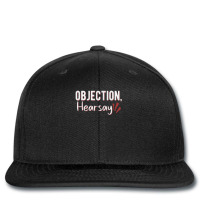 Objection Hearsay - Funny Viral Meme Quotes Printed Hat | Artistshot