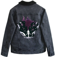 Shadow Monarch Unisex Sherpa-lined Denim Jacket | Artistshot