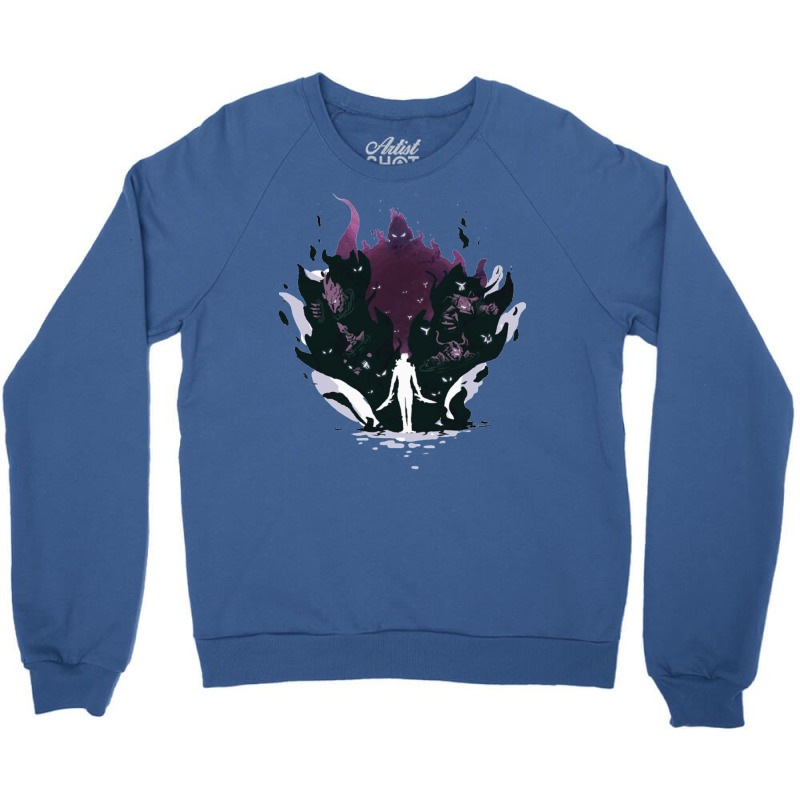 Shadow Monarch Crewneck Sweatshirt | Artistshot