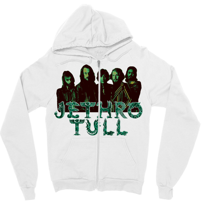 Jethro Tull In Green Too Zipper Hoodie by yekbunyeikels | Artistshot