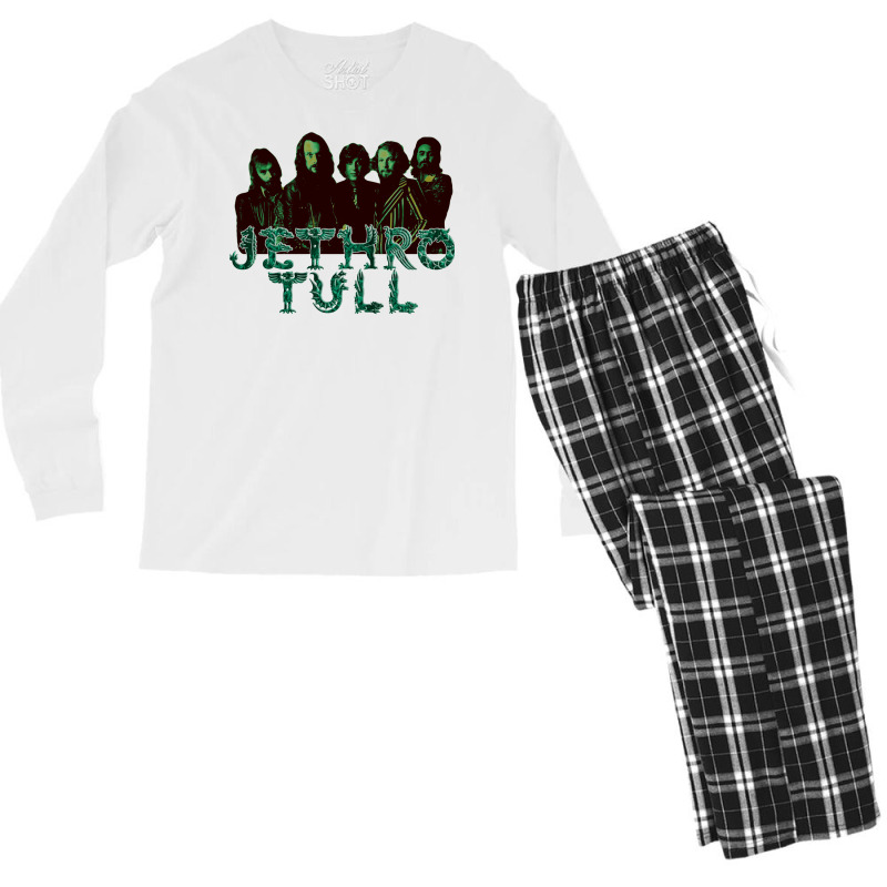 Jethro Tull In Green Too Men's Long Sleeve Pajama Set by yekbunyeikels | Artistshot