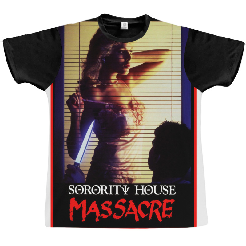 Sorority House Massacre   Original Poster Art（1986）☆vhsgasm Vide Graphic T-shirt by ntakazimoo | Artistshot