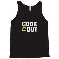 Cookout  Vintage Chalk Texture  White & Black Tank Top | Artistshot