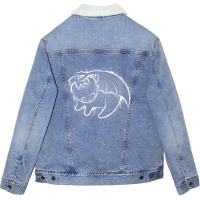 Toothless Simba Sign Unisex Sherpa-lined Denim Jacket | Artistshot