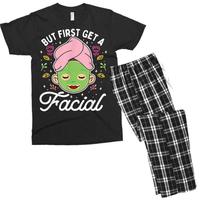 Esthetician Beautician Makeup Artist Skin Care T Shirt Men's T-shirt Pajama Set | Artistshot