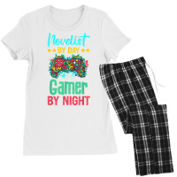 Novelist Gaming Lover Funny Novelty Shirt. T Shirt Women's Pajamas Set | Artistshot