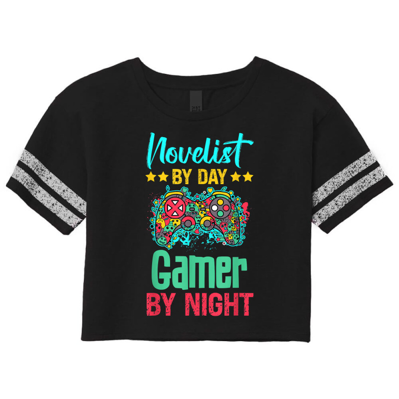 Novelist Gaming Lover Funny Novelty Shirt. T Shirt Scorecard Crop Tee by simonettemjnn | Artistshot