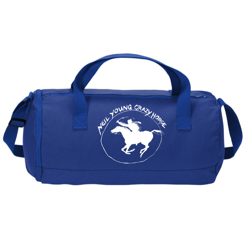 Neil Young Crazy Horse Duffel Bag by BLACKHEART | Artistshot