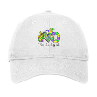 Peace Love King Cake Mardi Gras Tshirt Men Women Kids T Shirt Adjustable Cap | Artistshot