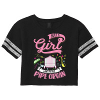 Organ Girl Pipe Organ Player Organist T Shirt Scorecard Crop Tee | Artistshot