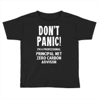 Principal Net Zero Carbon Advisor T Shirt Toddler T-shirt | Artistshot