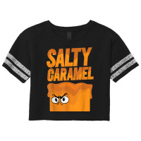 Salty Caramel   Caramel Is Angry And Not Amused T Shirt Scorecard Crop Tee | Artistshot