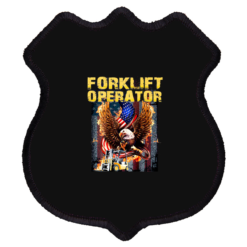 Forklift Operator Shield Patch | Artistshot