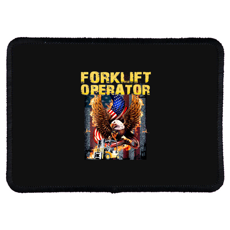 Forklift Operator Rectangle Patch | Artistshot