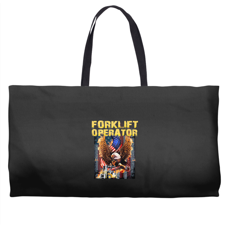 Forklift Operator Weekender Totes | Artistshot