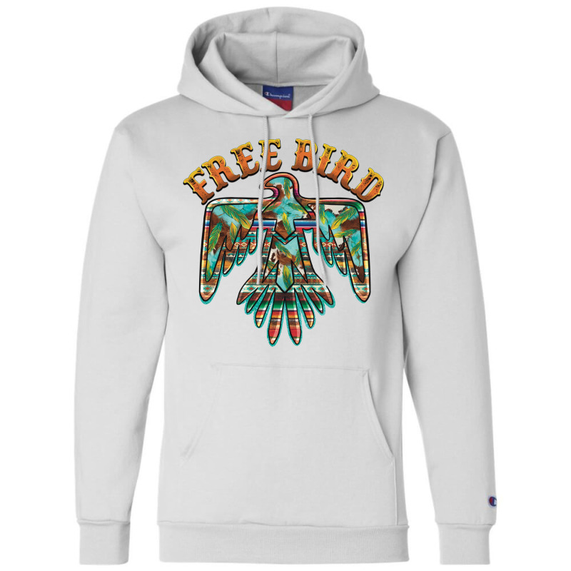 Free Bird Feathers Thunderbird Champion Hoodie | Artistshot