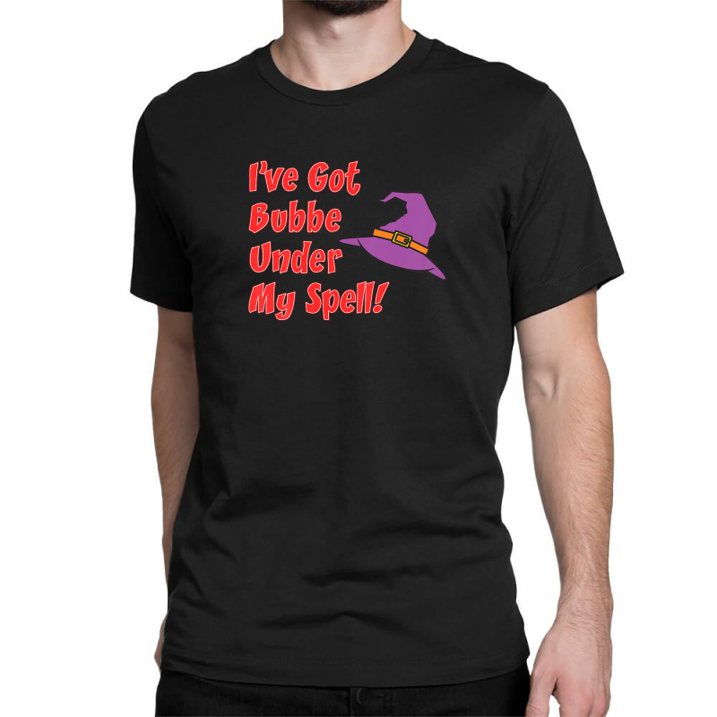 Kids I've Got Bubbe Under My Spell Granddaughter Halloween Classic T-shirt | Artistshot