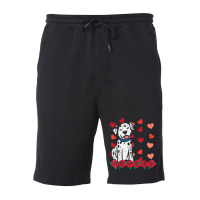 Valentines Day Dalmatian Dog Cute Men Women Kids Toddlers T Shirt Fleece Short | Artistshot