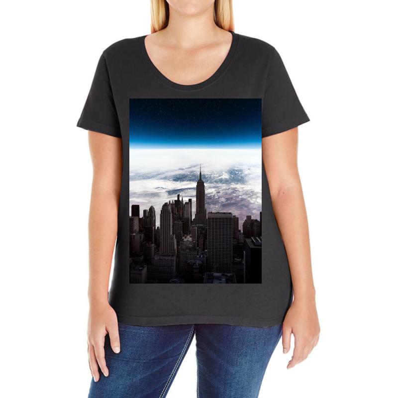 City Ladies Curvy T-shirt | Artistshot