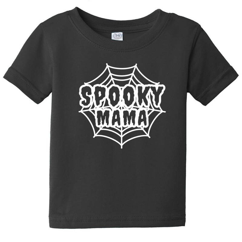 Cute Spider Web Spooky Mama Women's Halloween Baby Tee | Artistshot