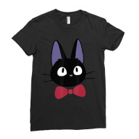 Studio Delivery Service Jiji Black Cat Anime Ladies Fitted T-shirt | Artistshot