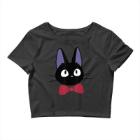 Studio Delivery Service Jiji Black Cat Anime Crop Top | Artistshot