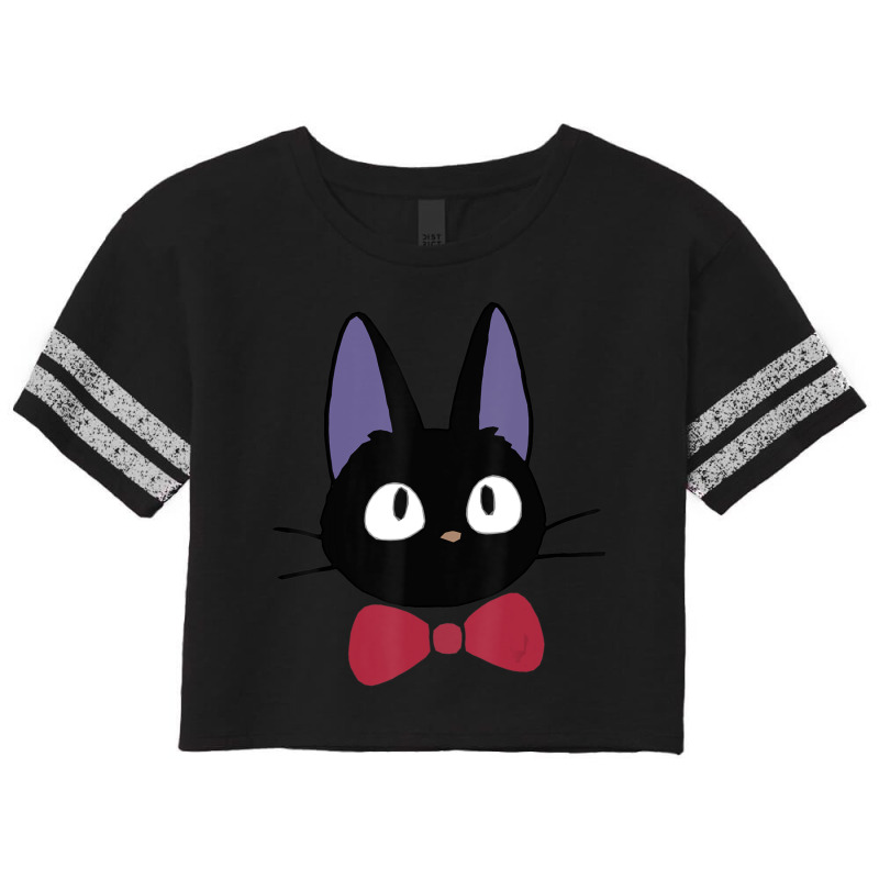 Studio Delivery Service Jiji Black Cat Anime Scorecard Crop Tee by namnguyen | Artistshot