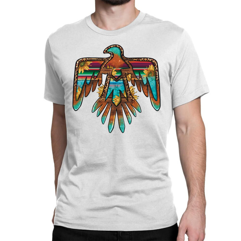 Thunderbird With Sunflowers Classic T-shirt | Artistshot