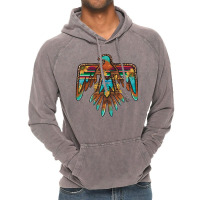 Thunderbird With Sunflowers Vintage Hoodie | Artistshot