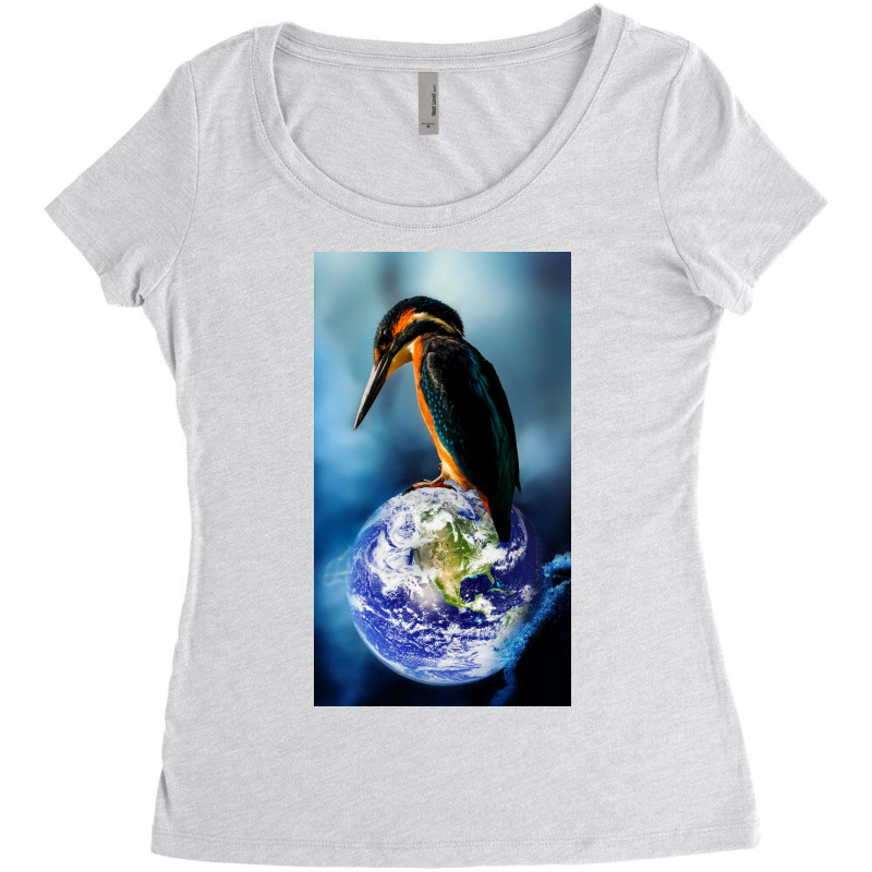 World Women's Triblend Scoop T-shirt | Artistshot
