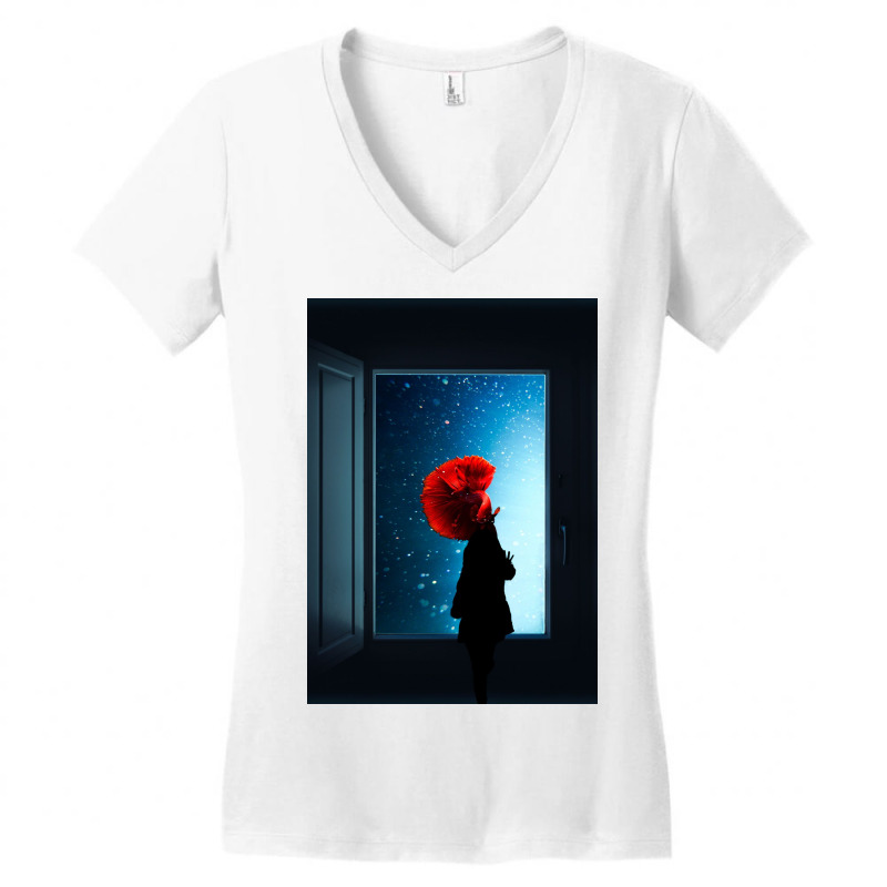 Fısh Women's V-neck T-shirt | Artistshot