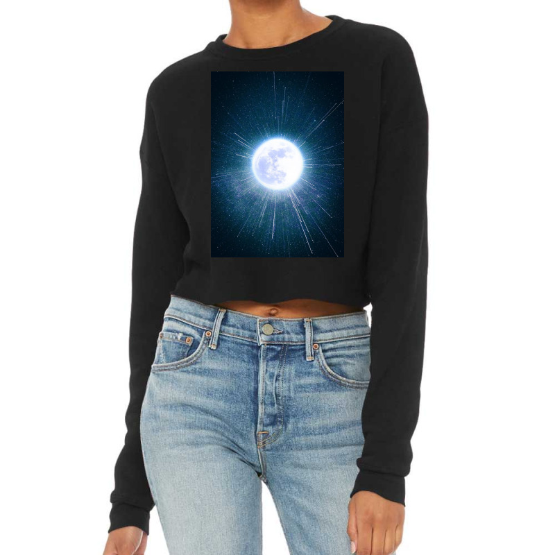 Moon Cropped Sweater | Artistshot