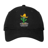 Nacho Average Market Research Analyst Cinco De Mayo Mexican T Shirt Adjustable Cap | Artistshot