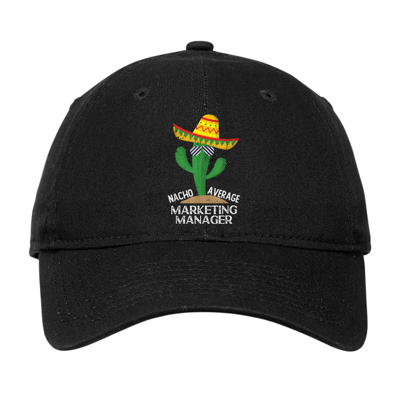 Nacho Average Market Research Analyst Cinco De Mayo Mexican T Shirt Adjustable Cap by latodorjnb | Artistshot