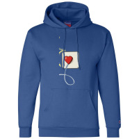 Electrical Plug & Light Bulb Couples Design Champion Hoodie | Artistshot