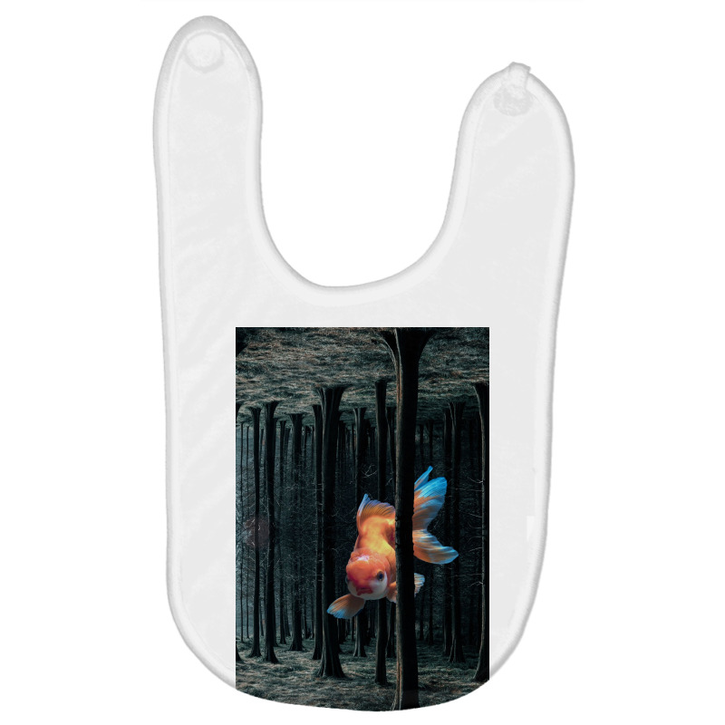 Fish In The Forest Baby Bibs by Sherif.arts | Artistshot