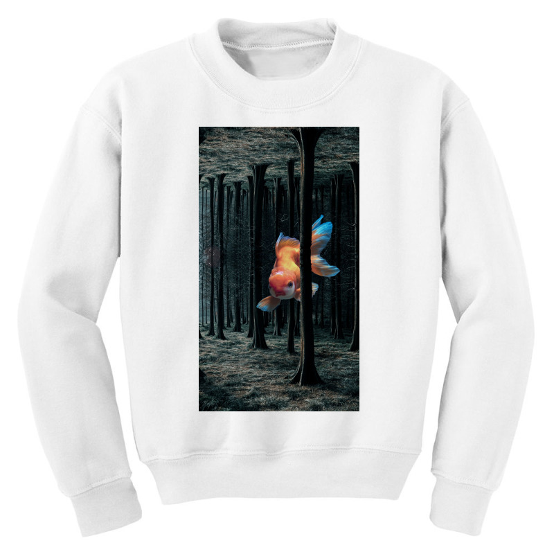 Fish In The Forest Youth Sweatshirt by Sherif.arts | Artistshot