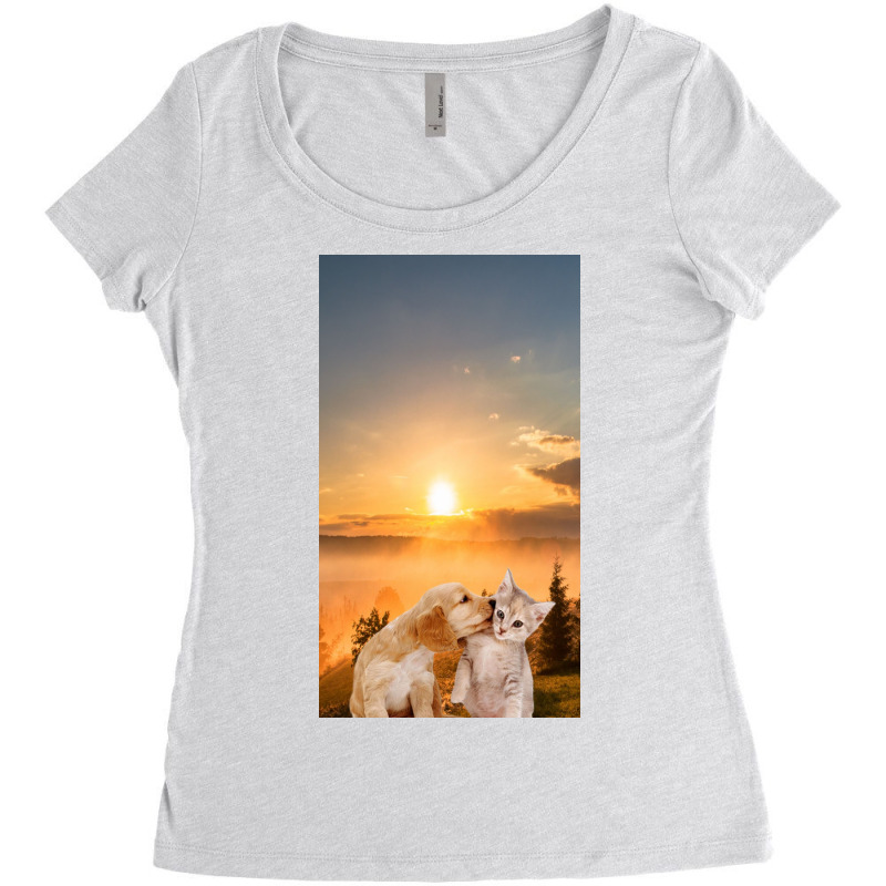 Animals Women's Triblend Scoop T-shirt | Artistshot