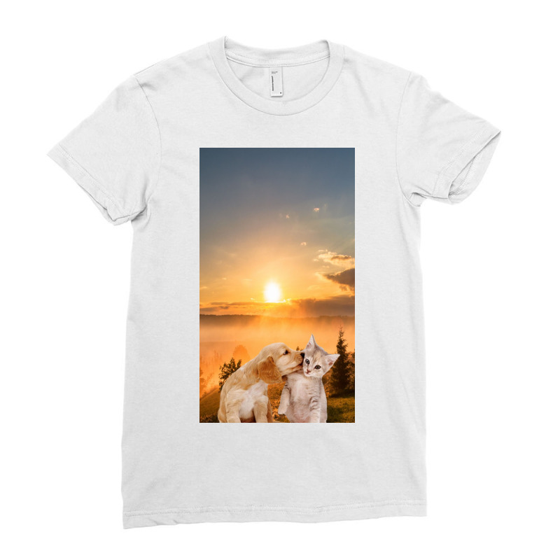 Animals Ladies Fitted T-shirt | Artistshot