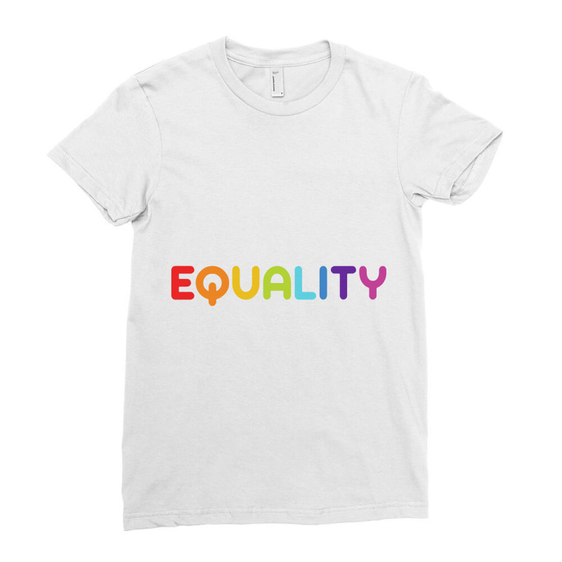 Equality Ladies Fitted T-Shirt by matiah | Artistshot