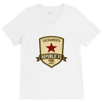 Sacramento Republic Fc V-neck Tee | Artistshot