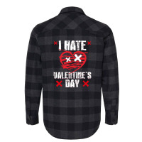 I Hate Valentines Day Anti Valentine's Day Flannel Shirt | Artistshot