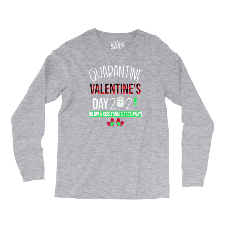 Quarantine Valentine's Day Long Sleeve Shirts | Artistshot