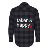 Taken For Couples Valentines Day Flannel Shirt | Artistshot