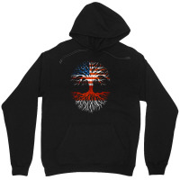 American Grown Indonesian Roots Tree Indonesia Flag Usa Flag Unisex Hoodie | Artistshot