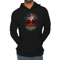 American Grown Indonesian Roots Tree Indonesia Flag Usa Flag Lightweight Hoodie | Artistshot