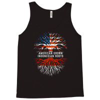 American Grown Indonesian Roots Tree Indonesia Flag Usa Tank Top | Artistshot