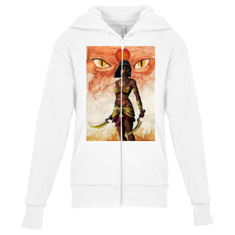 Pyramid Youth Zipper Hoodie by Billy | Artistshot